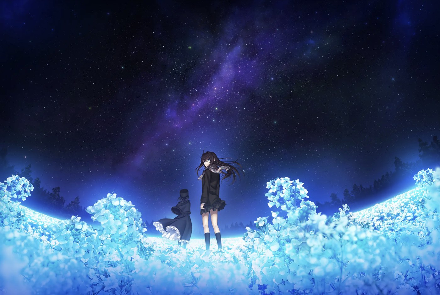 劇場アニメーション『魔法使いの夜』ビジュアル