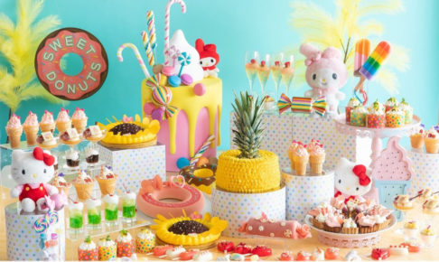 レア♡サンリオ♡キティ 海外限定 スイーツ メモ 2007年 サンリオ × ヒルトン大阪 6.19-9.13 キティ/マイメロのコラボ