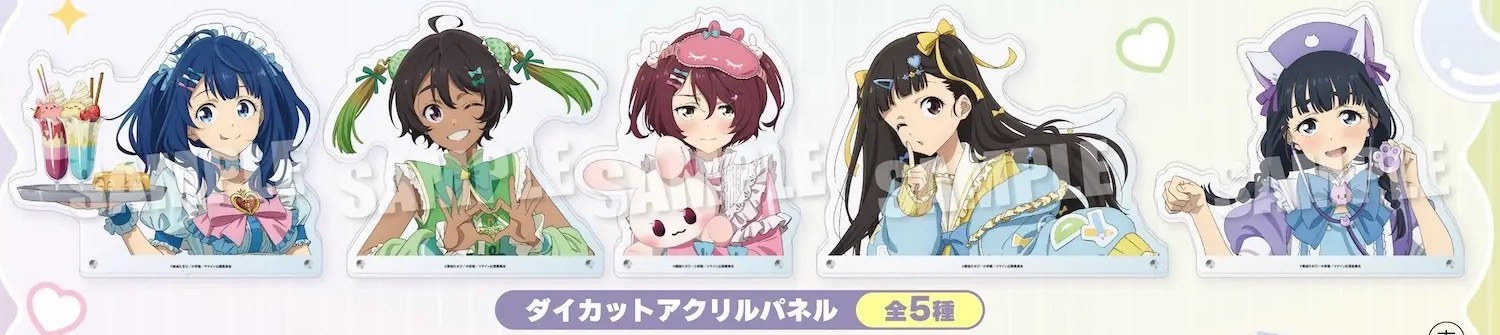 負けヒロインが多すぎる! ダイカットアクリルパネル ゆめかわver.