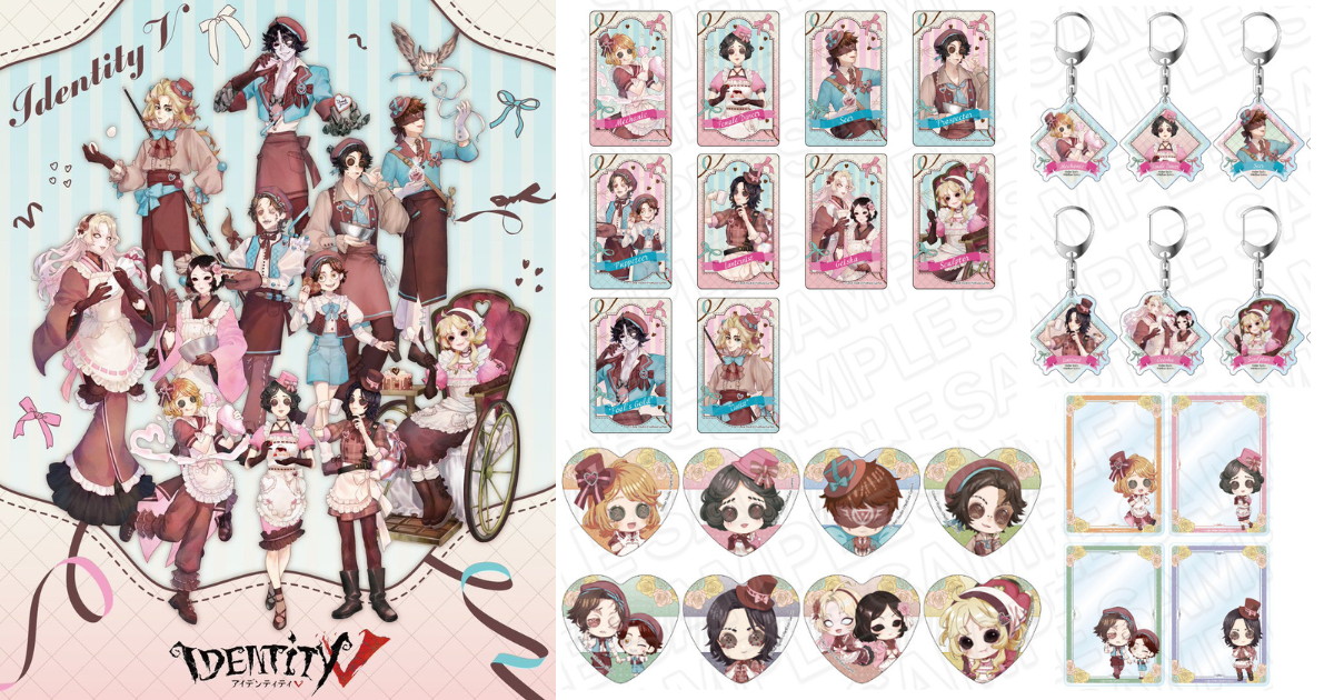 第五人格 ×THEキャラCAFE「A Heartfelt Gift」グッズ 6月一般発売