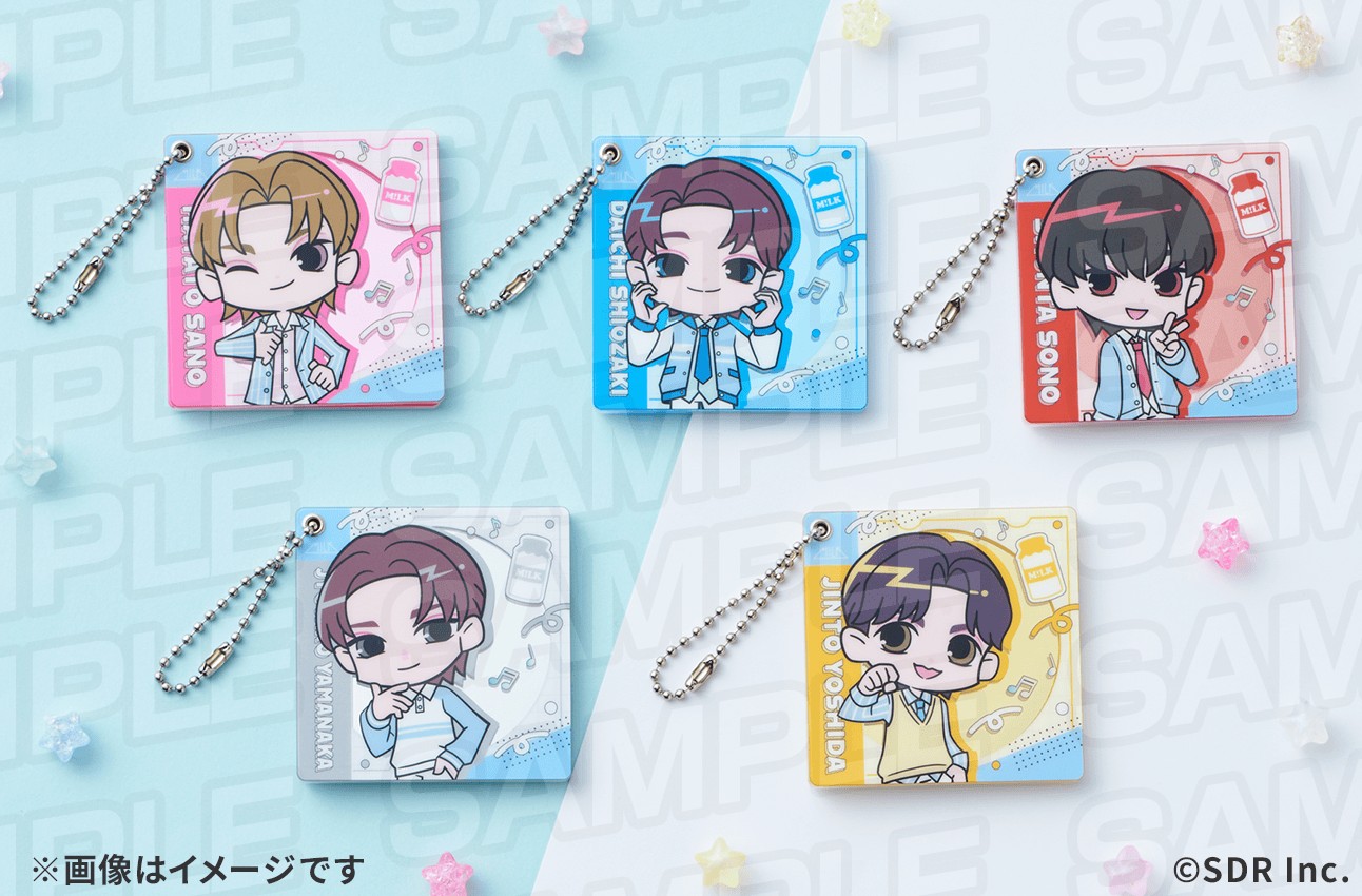 M!LK ローソン キャンペーン アクリルミラー