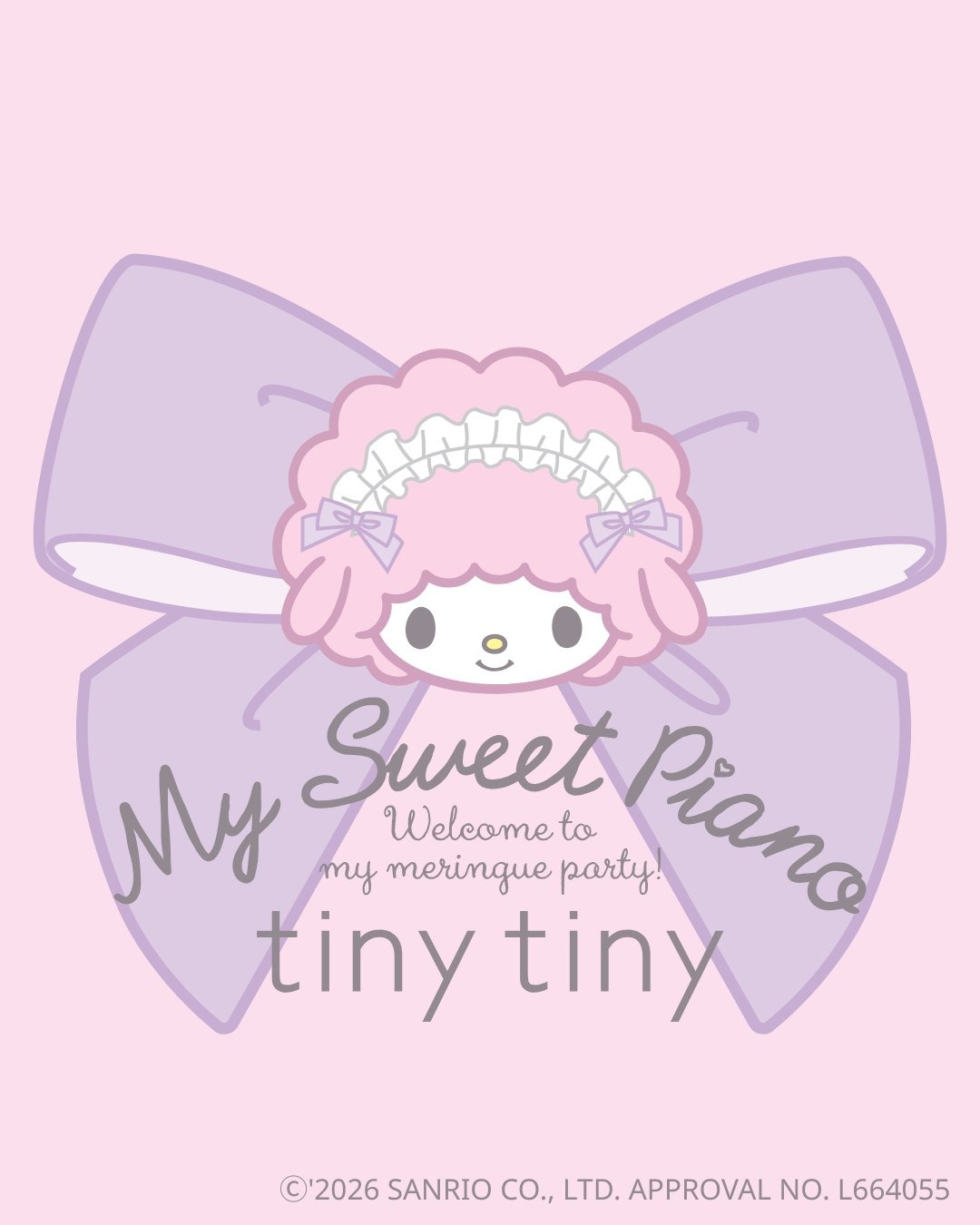 マイスウィートピアノ × tiny tiny 9月3日よりコラボ全8型発売!