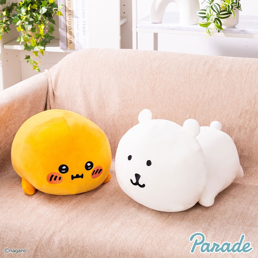ナガノキャラクターズ もっちる ねそべりBIGぬいぐるみ