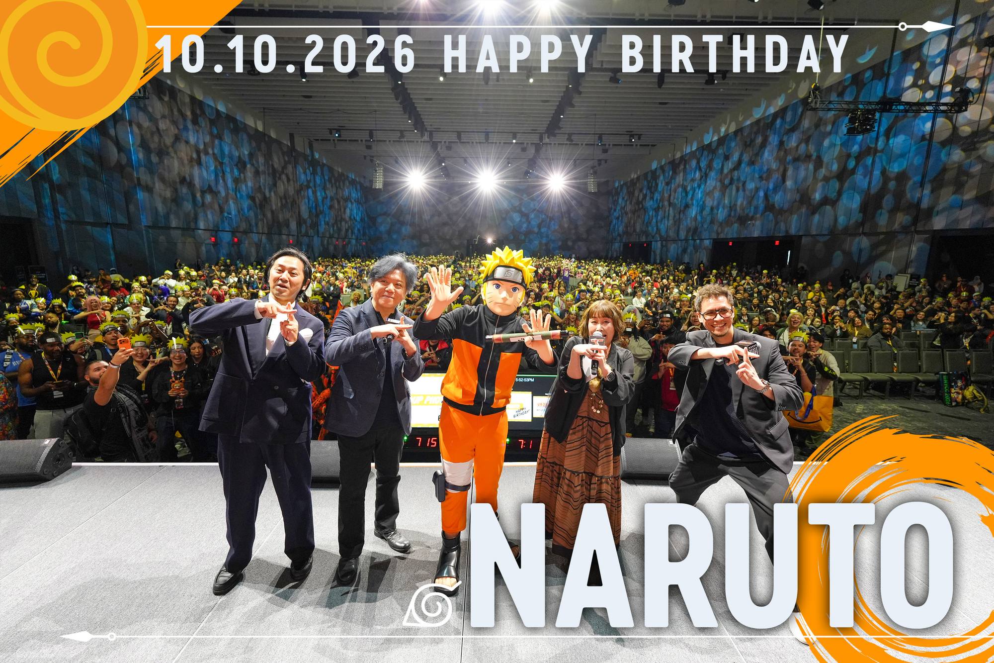 ニューヨーク・コミコン2026 NARUTO What's Next スペシャルステージ フォトセッション