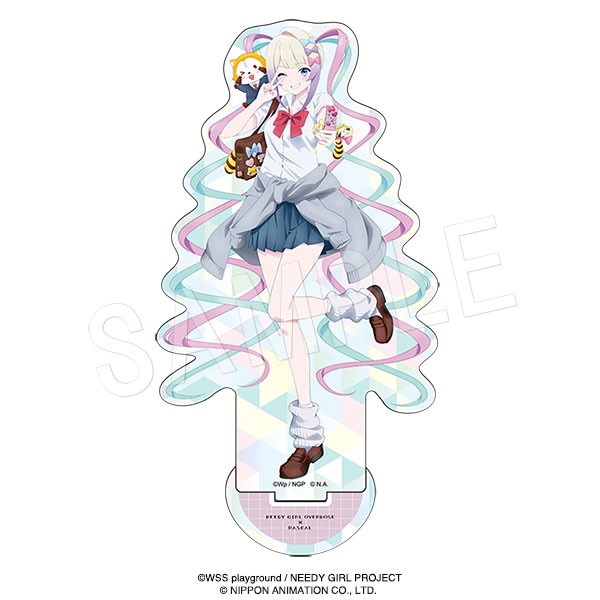 ホロアクリルフィギュアスタンド 平成制服スタイルver. 超てんちゃん&ラスカル