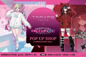 TRAVAS TOKYO × ニディガ ストア in 渋谷 10月23日より開催!