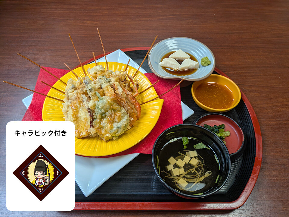 逃げ上手の若君 諏訪めぐり2026 頼重のみそ天丼
