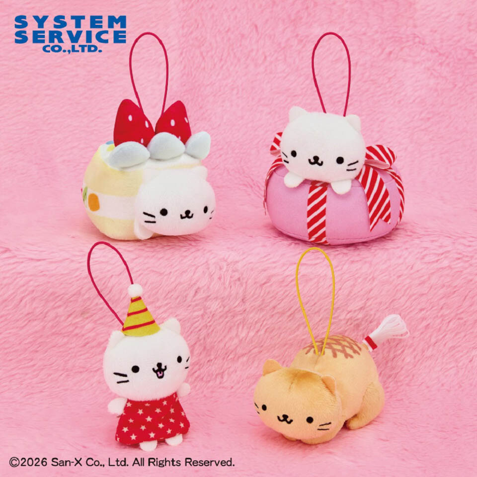 “Nyan Nyan Nyanko” Party Mascot—Coming October 16!
