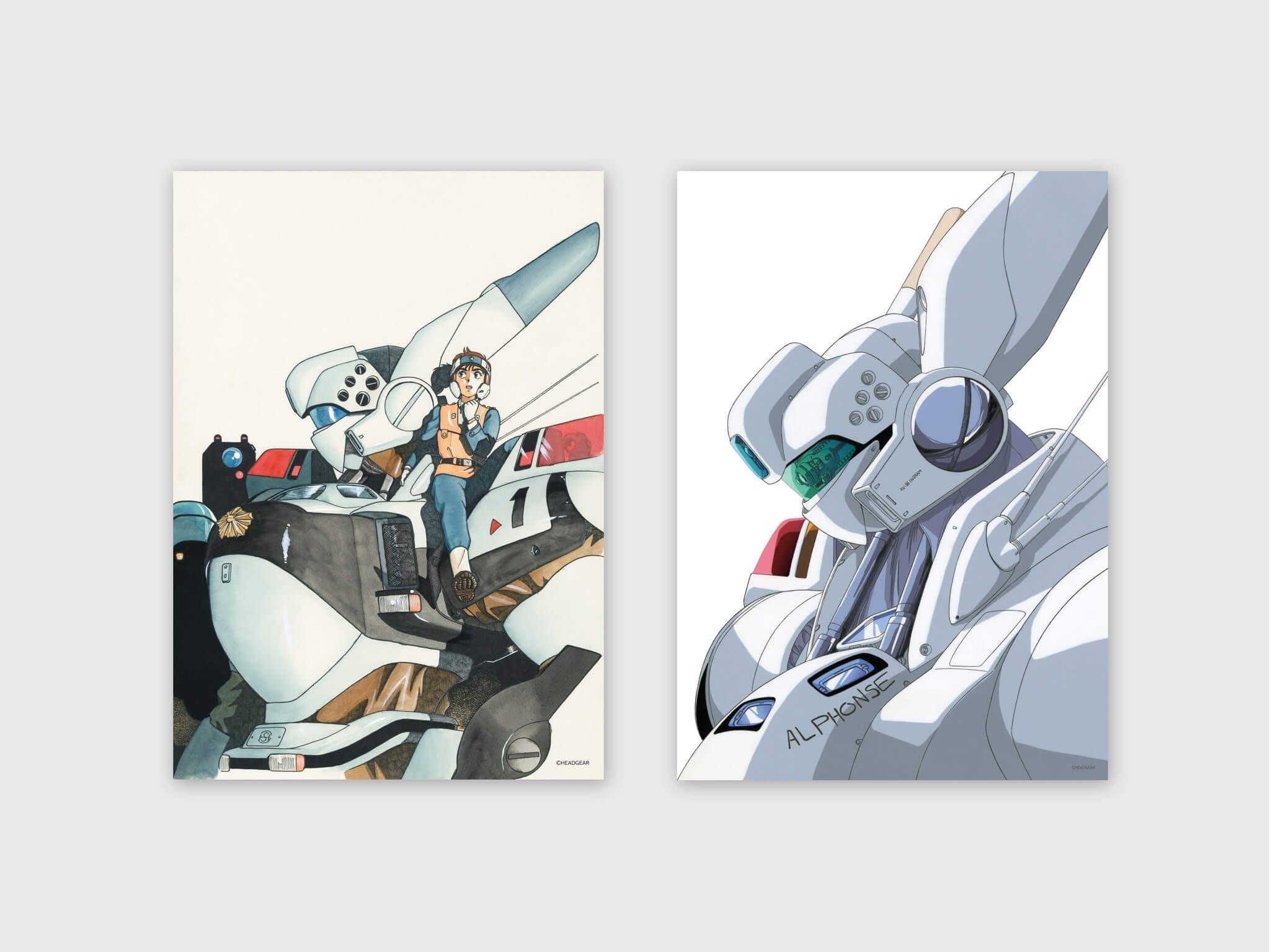 Mobile Police Patlabor - Art of GEN 【RELOAD】 来場予約特典 ポストカード