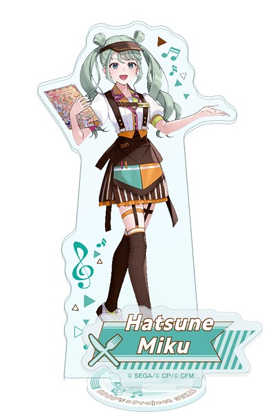 プロセカ ココス アクリルスタンドパネル 組み立てイメージ