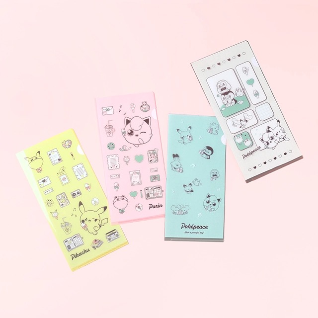 ポケピース 購入特典 ミニクリアファイル