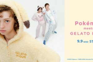 Pokémon × Gelato Pique: Collaboration Loungewear Goes on Sale Starting September 9!