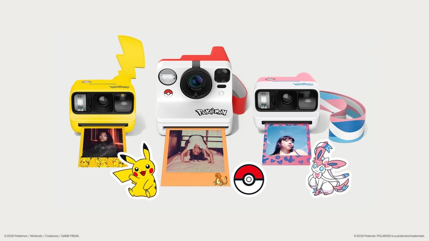 ポケモン × ポラロイド 30周年記念コラボ 10月6日発売!