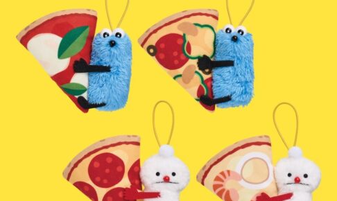 パペットスンスン ぎゅっとピザぬいぐるみマスコット 10月下旬より登場!
