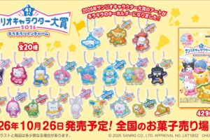 Sanrio Character Awards: Sparkling Twin Charms—On Sale October 26!
