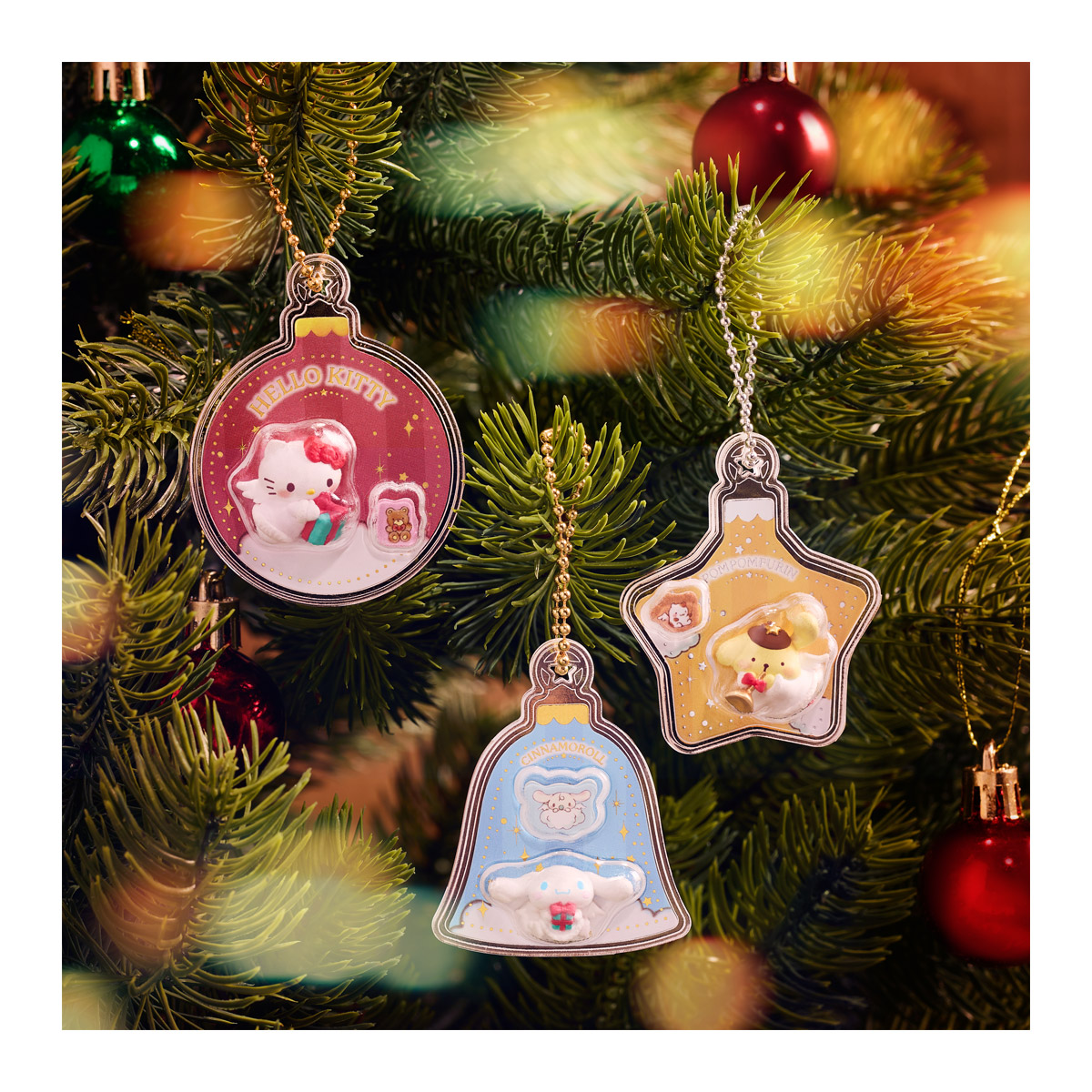 Sanrio: Candy with Charms to Decorate Your Christmas Tree—On Sale in November!