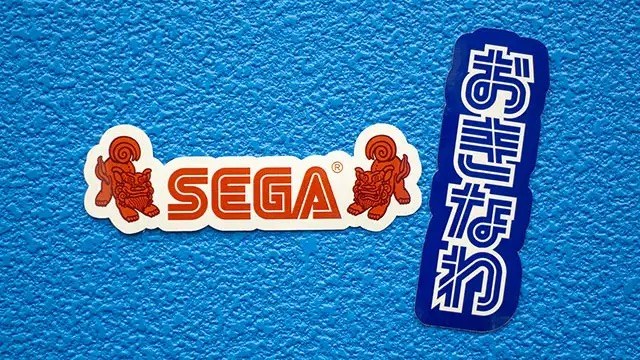 “SEGA Logo” Okinawa Limited Edition Sticker Set