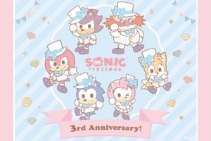 SONIC & FRIENDS 3周年記念 POP UP in 渋谷 10月2日より開催!