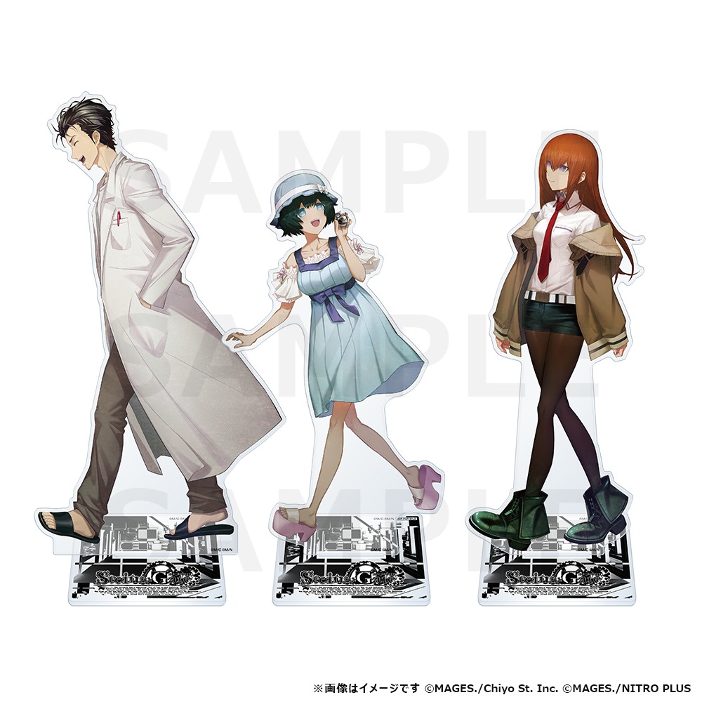 STEINS;GATE ファイナルミッション 会場展示 キャラクタースタンディ