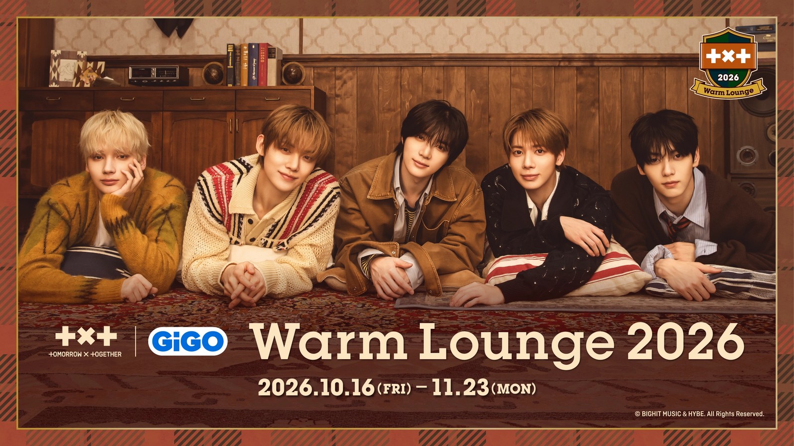 TXT × GiGO Limited-Edition Prizes and Taiyaki Coming October 16!