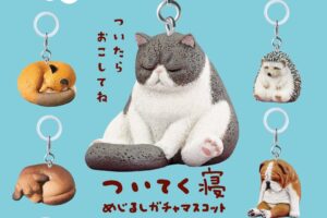 パンダの穴 ついてく寝 めじるしガチャマスコット 全9種 12月発売!